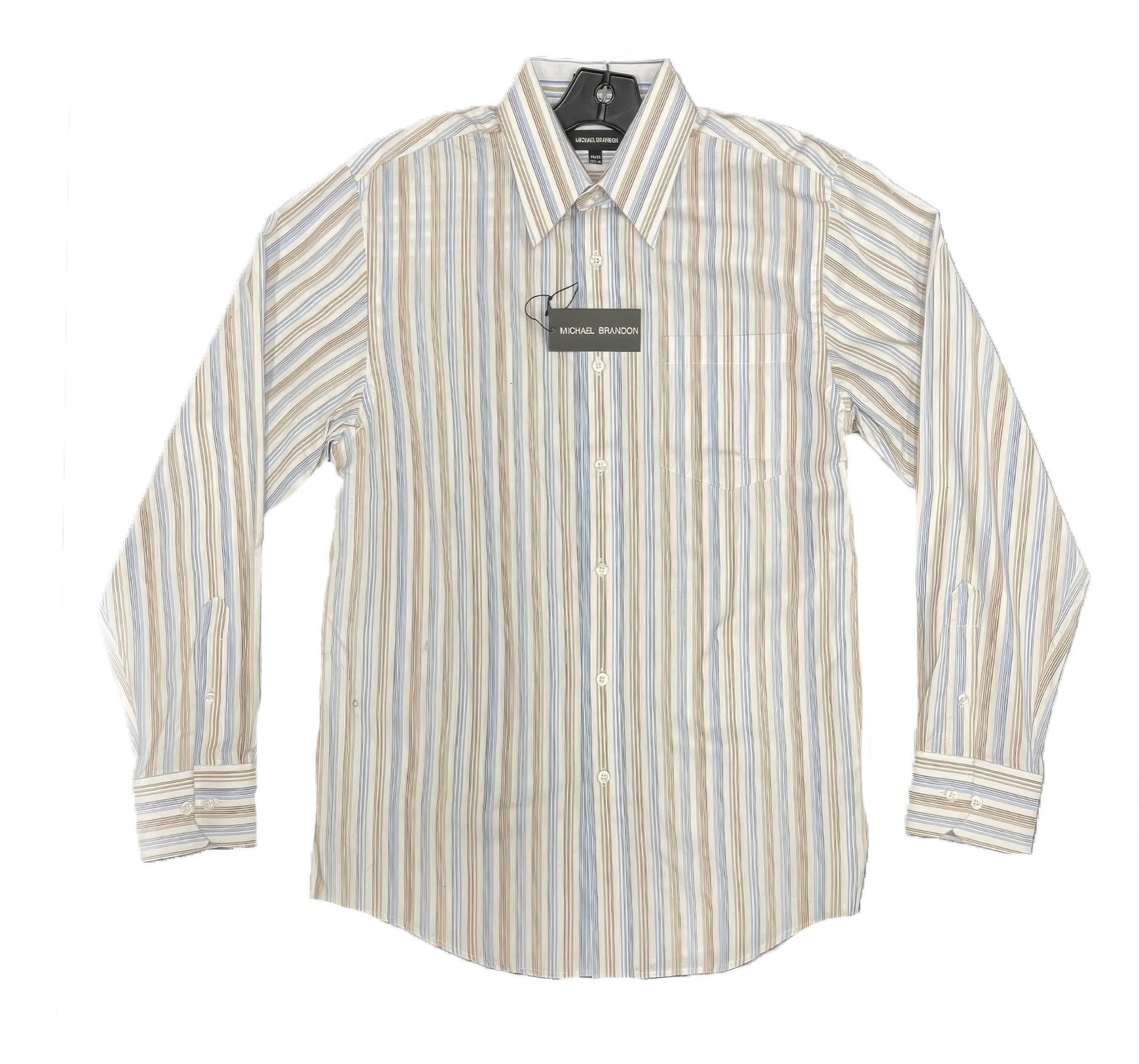 Michael brandon long sleeve striped shirt-id.wh2000450 image