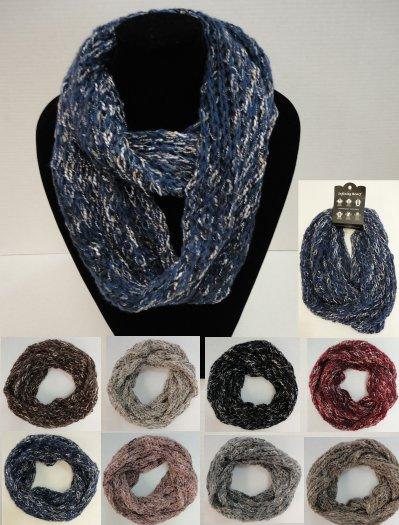 SC7112CL Knitted Infinity Scarf [Braided Knit] image