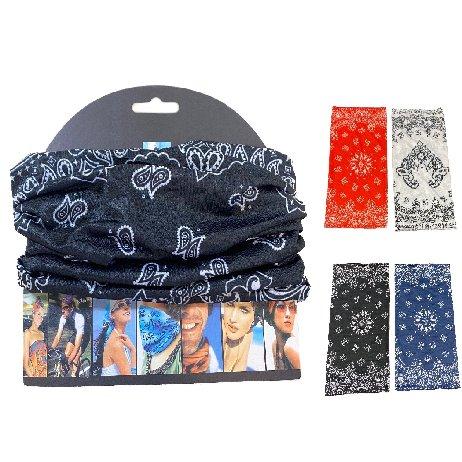 BN1358CL Multi-Functional Headgear Gaiter Buff [Paisley] image