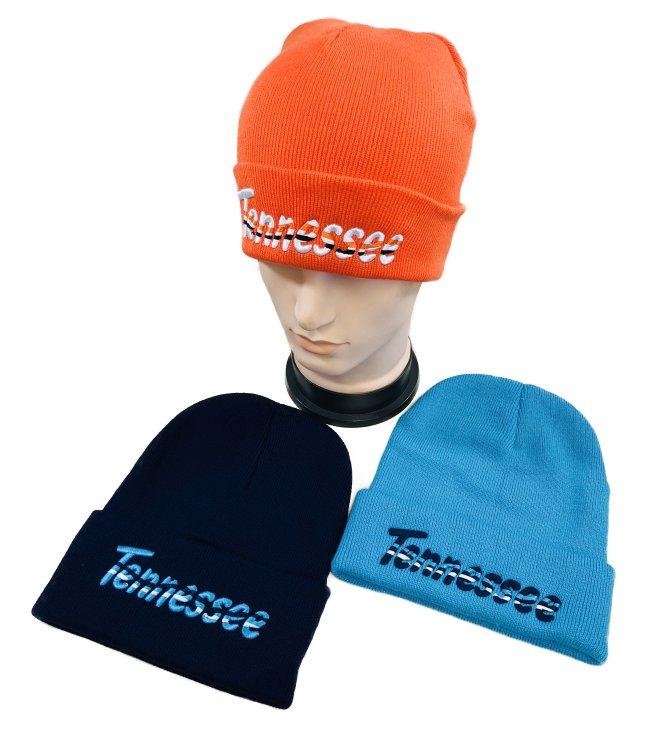 WN5203CL Knitted Toboggan [Wavy TENNESSEE] image