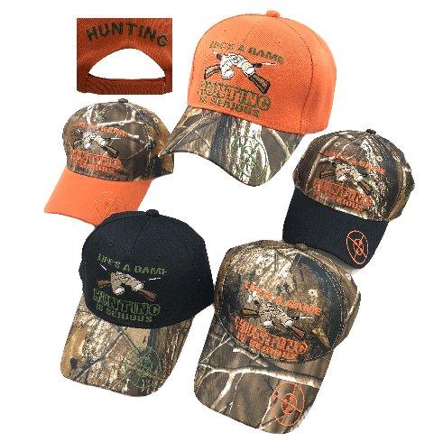 LIFE'S A GAME-HUNTING IS SERIOUS Ball Cap image