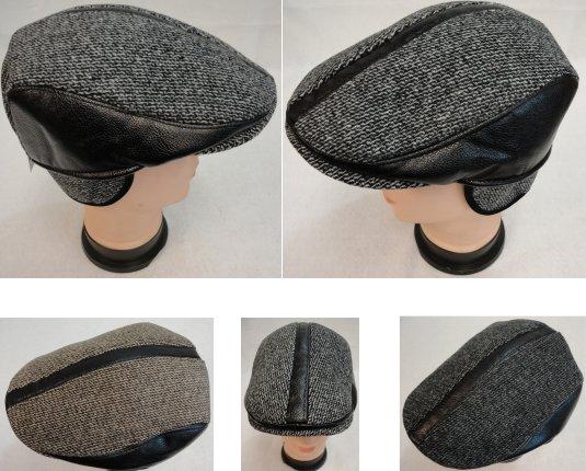 WN935CL Warm Ivy Cap with Ear Flaps [Leather-Like Strips] image