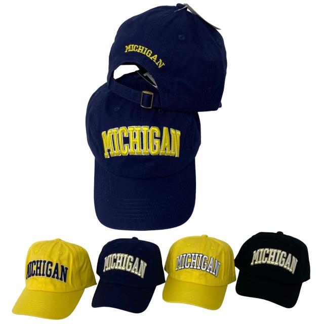 HT2711 100% Cotton Ball Cap [Buckle Back] MICHIGAN image