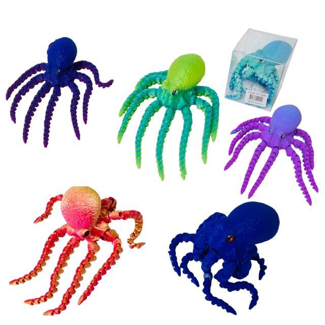TY1200 3D Printed Model [Octopus] Medium 10"x2" image