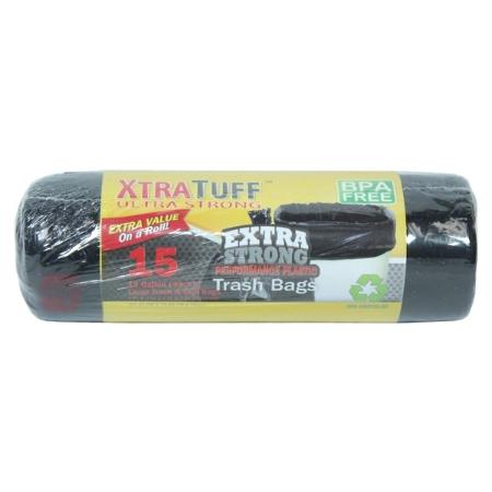 HS30100 15ct 13GAL Trash Bag Roll image