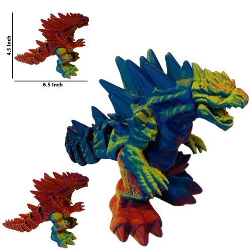 TY1195 3D Printed Model [Godzilla] 4.5"x6.5" image