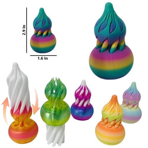 TY1214 3D Printed Model [Spiral Gourd] image