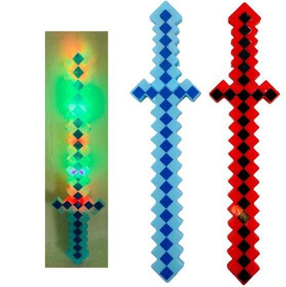 TY688 24" Light Up Pixelated Sword image