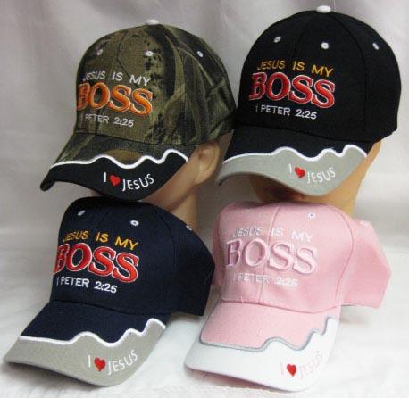 CAP825 Jesus is My BOSS Cap 4C image