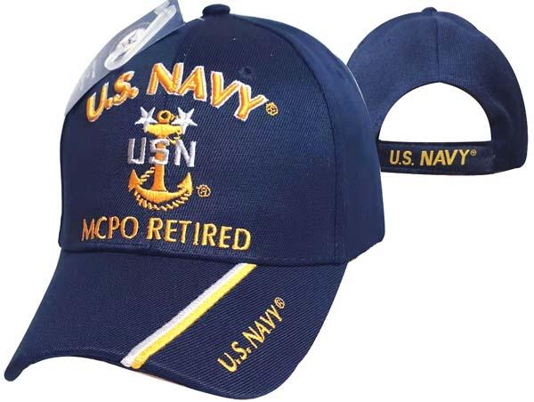 CAP551C** Navy MCPO Retired Cap image
