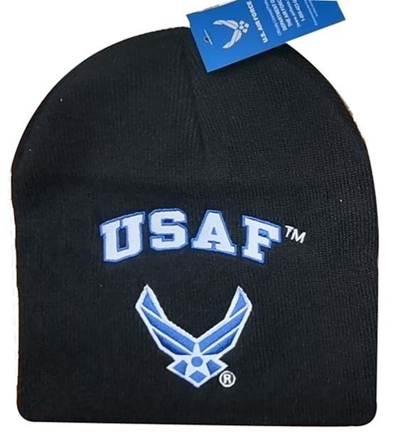 WIN603P** USAF Navy Logo Beanie image