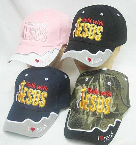 CAP823** Walk w/ Jesus Cap image