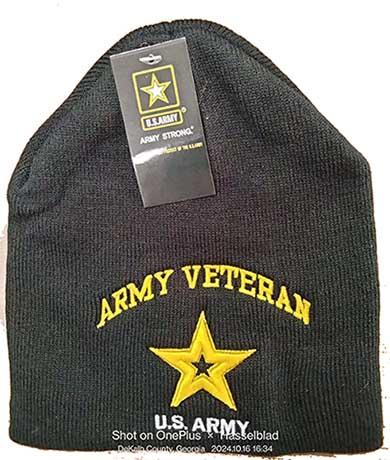 WIN581A** ARMY VERETAN Logo Beanie image
