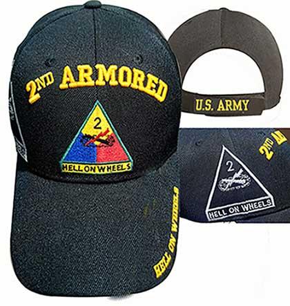 CAP570A** 2nd Armored Division Cap image