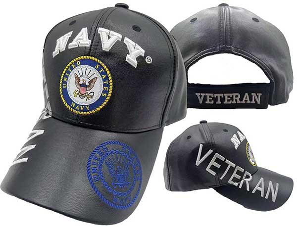 CAP511BP** NAVY Emblem Veteran on side Cap image