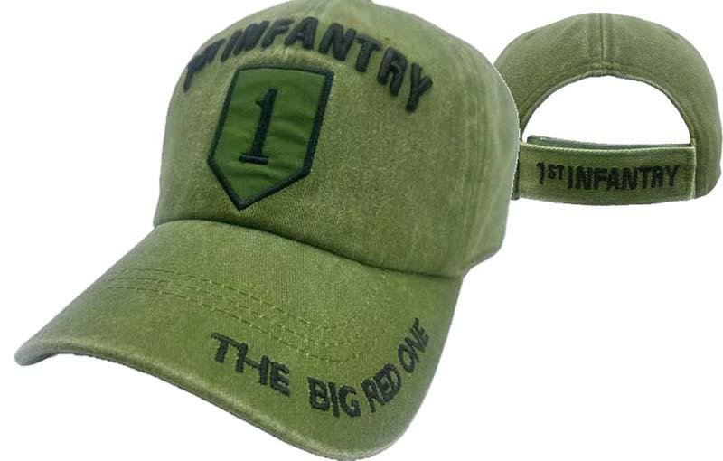 CAP519G** 1st Infantry Cap Subdue OD image