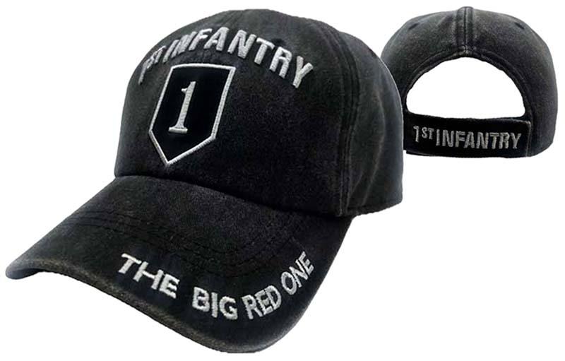 CAP519B** 1st Infantry Cap Subdue Bk image