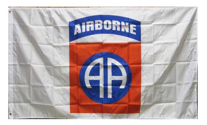 FLG627 82 Airborne Flag 3x5 image