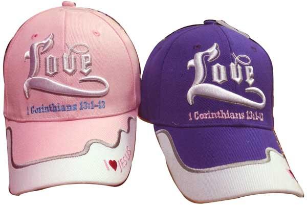 CAP805A** LOVE Cap Pink image