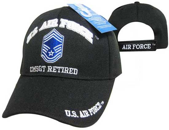 CAP540A** AF CMSGT Retired Cap Bk image