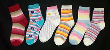 Girls  Fashion  Socks  - In Prints  (#  5824) image