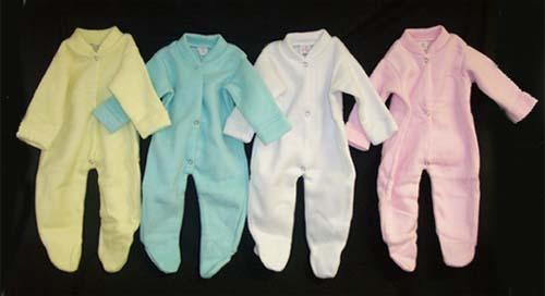 "Alain"  Polar Fleece  Sleep N' Play  Suits  (N/Born) image