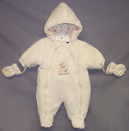 Embroidered Snow Suits  For New Borns. Sizes: 3/6 Mos. image