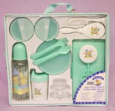 Baby Gift Boxed Sets   - 13 Pc Baby Shower Suitcase Set (# 28008) image