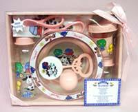 7Pc Mealtime  Gift  Boxed  Sets   -  Farm Animals  ( # 20012) image