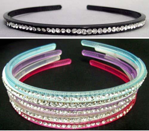 Rhinestones Headbands - Assorted  Colors (# AB 2027) image