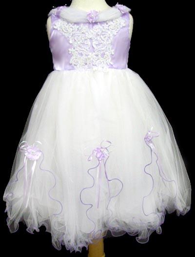 "Pascale" Girls Pageant Dress - Lavender (Sizes: 2-8) image