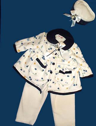 3Pc Polar Fleece Sets - For Girls ( Sizes: 6 Mos - 4T) image