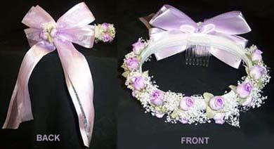 Hair Accessories Fancy  Floral  Crowns  For  Girls   - In Color) image