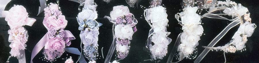Floral  Headbands  With  Beads   ( # JG08) image