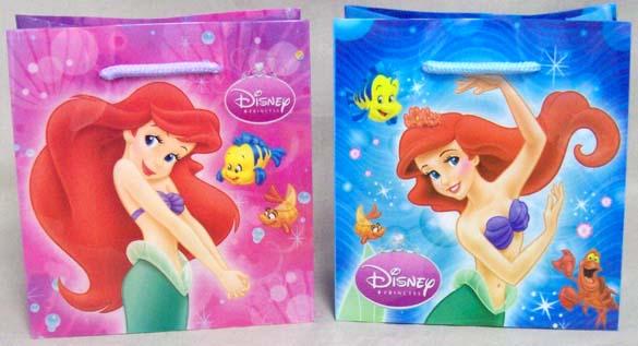 "The Little Mermaid" Translucent Gift Bag - Small (Lic) image