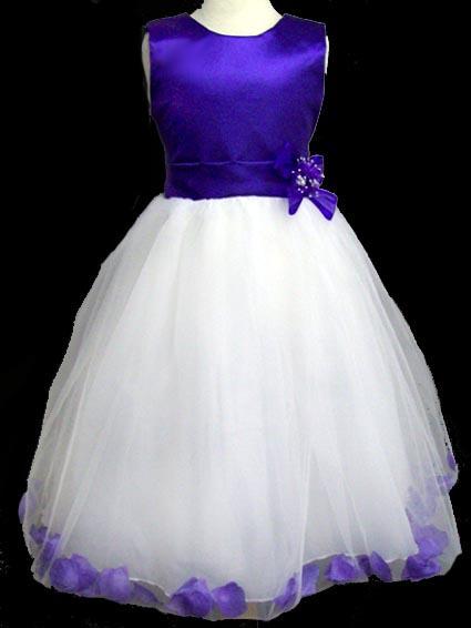 Girls Sleeveless Fancy/Frilly Dress - Sizes: 2 Thru 8 image