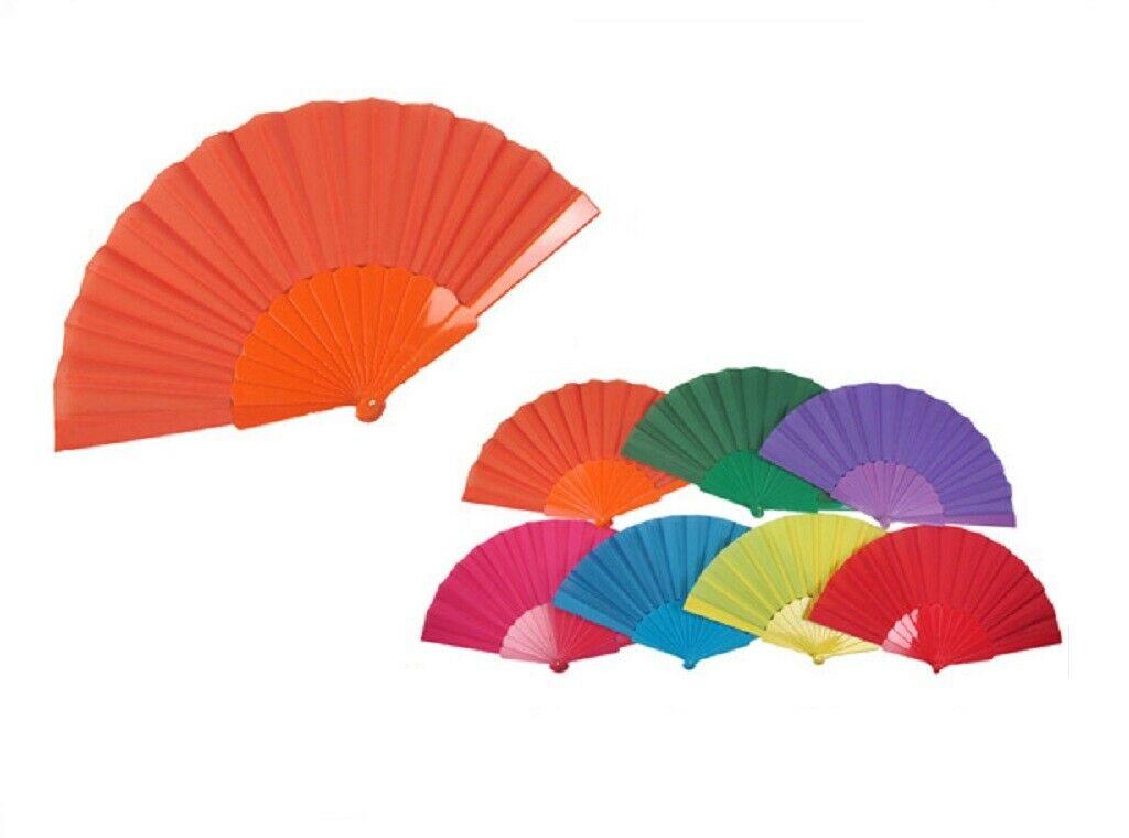Hand Fans Party Favors  - Solid Colors image