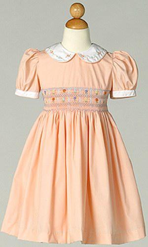 "Heather"  Hand-Smocked   Dresses  - For Girls: 2T-6X  ( # 7112) image