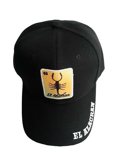 * El Alacran Loteria Baseball Cap - Mexican Lottery Cap (Lotcap1) image