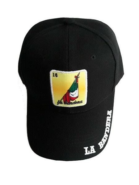 *  La Bandera Loteria - Mexican Lottery Baseball Cap  (LotCap8) image
