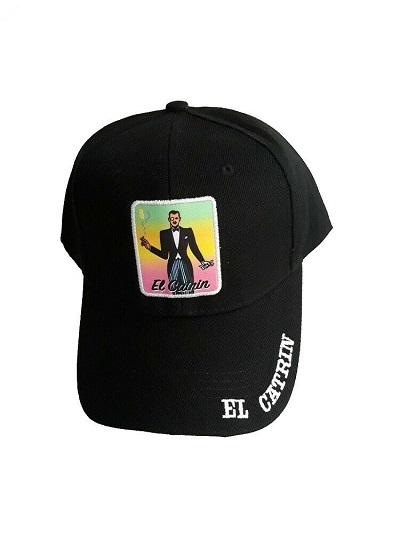 El Catrin Loteria Baseball Caps - Mexican Lottery Caps image