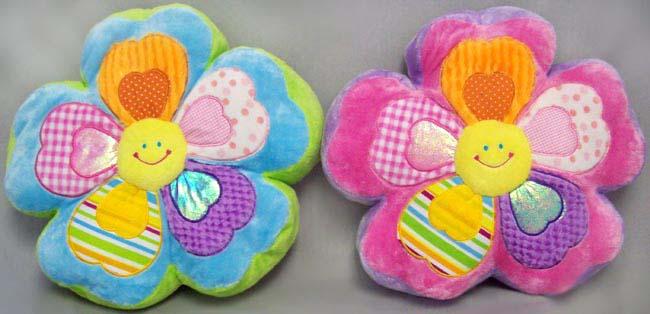 Plush Colorful Embellished Cushions image
