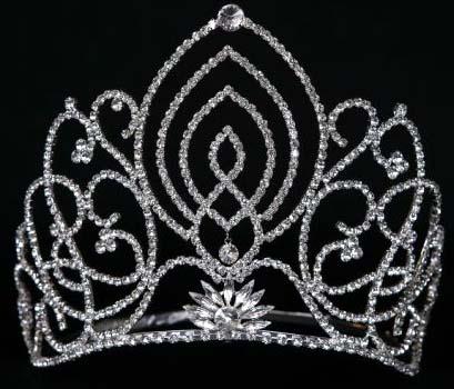 Rhinestones  Crown  With Gemstones  (  # C 8327) image