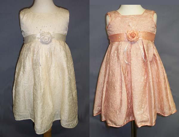 "Elina"  Girls Sleeveless Dresses  - Sizes: 2 - 14 image