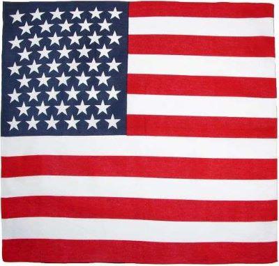 US Flag Bandannas Face Covers image