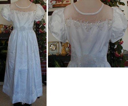 "Florence" Long White Dresses - Sizes:  8  Thru 16 image