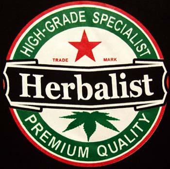 Herbalist ..... Marijuana Weed US Screen Printed  T-Shirt s image
