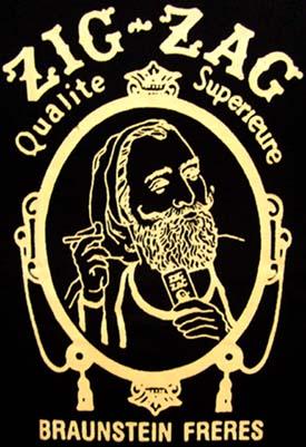 Zig Zag Marijuana Weed US Screen Printed T-Shirts image