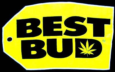 Best Bud  Marijuana Weed Pot Cannabis   T-Shirts. image