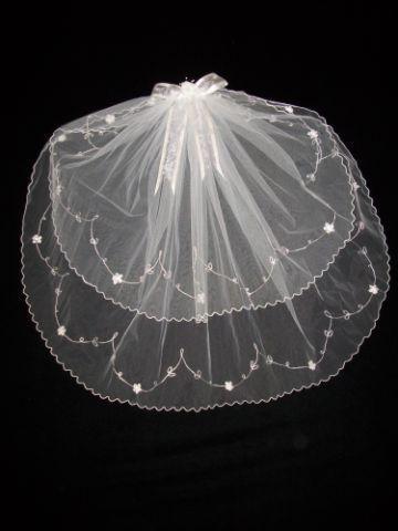 White Veil - 2 Tier  ( # V133A) image